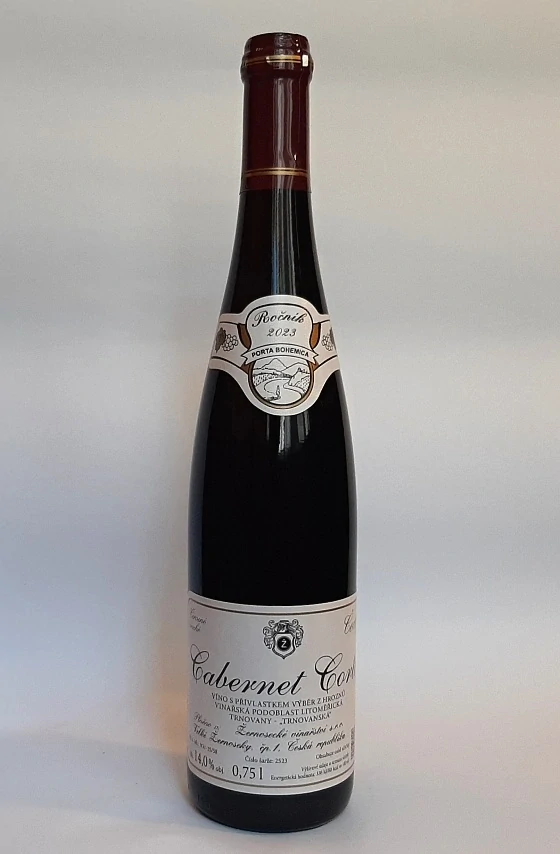 Cabernet Cortis Výběr z hroznů 2023 - Vinařství Velké Žernoseky