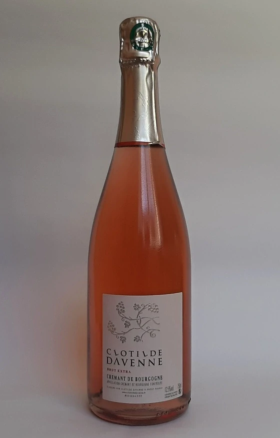 Crémant de Bourgogne Rosé Extra Brut Zero Dosage - Clotilda Davenne