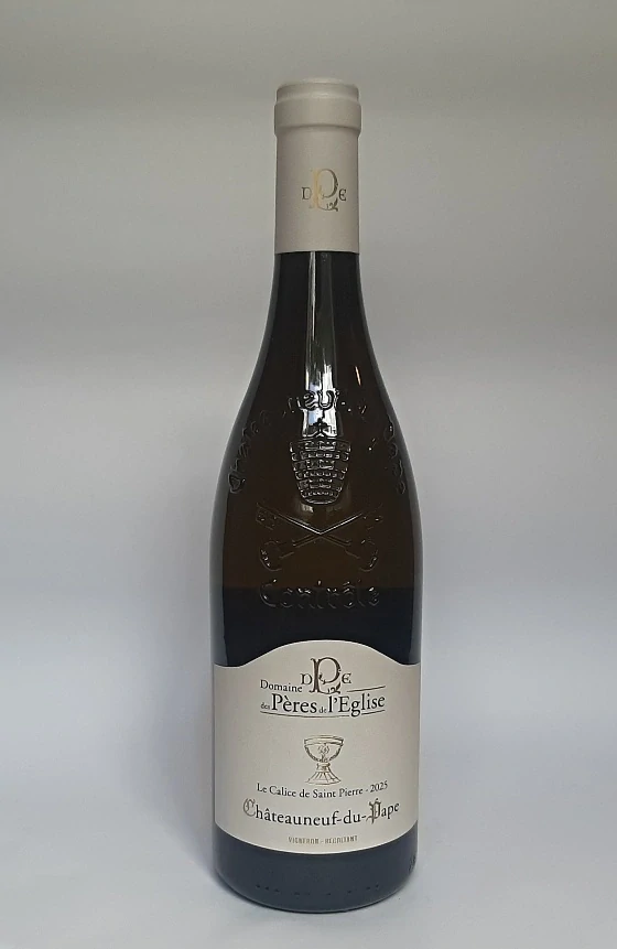 Chateauneuf de Pape Blanc AOC 2025 Calice de Saint Pierre - Domaine des Peres de l´Eglise