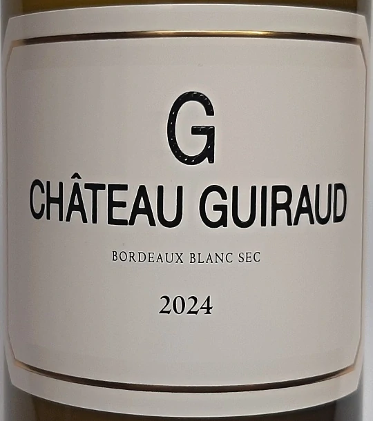 Le G de Chateau Guiraud 2024 Blanc Sec - AOP Bordeaux - Sauternes 
