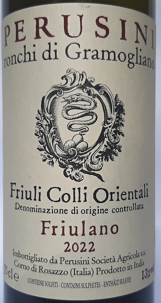 Friulano DOC 2022 - Perusini