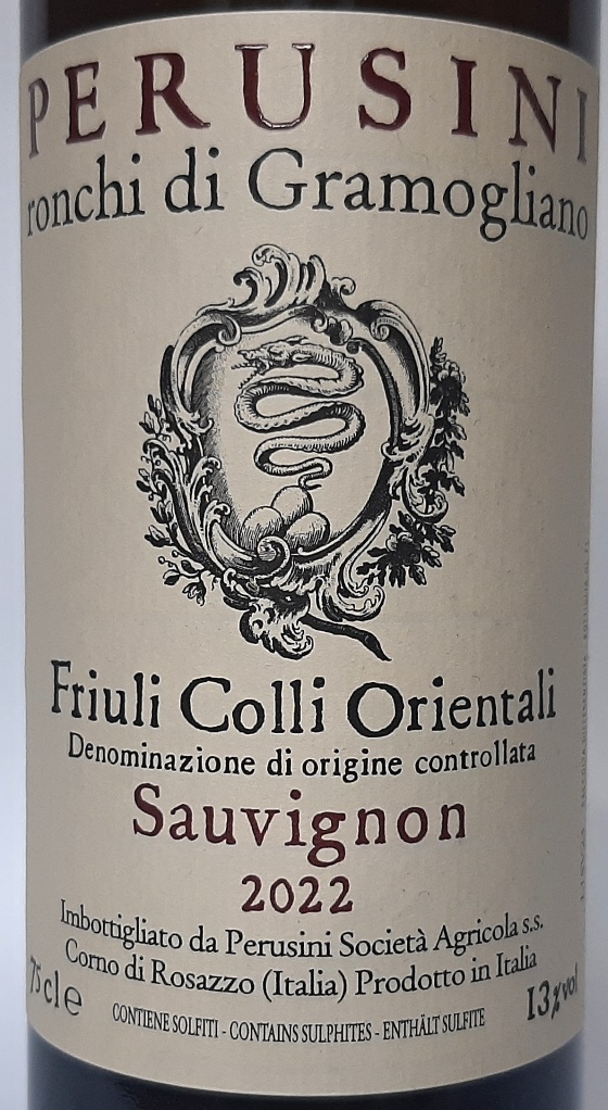 Sauvignon BIO DOC 2022 - Perusini