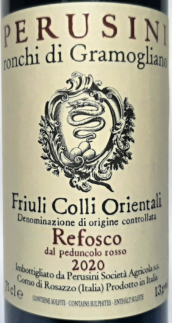 Refosco dal Peduncolo Rosso DOC 2020 - Perusini