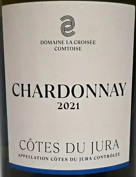 Cotes du Jura Chardonnay 2021 - Domaine La Croisee Comtoise
