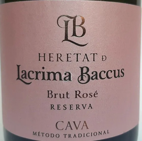 Cava Heretat Brut Rosado Reserva 2022 - Lacrima Baccus