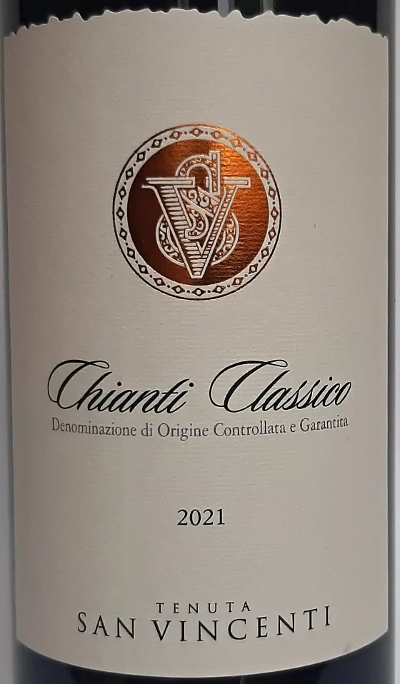 Chianti Classico 2021 DOCG - Tenuta San Vincenti
