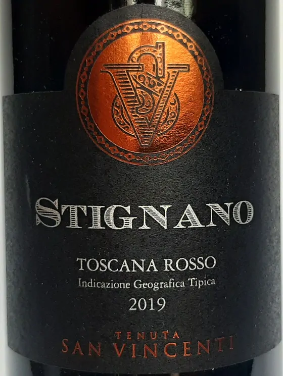 Stignano Toscana Rosso 2019 IGT - Tenuta San Vincenti