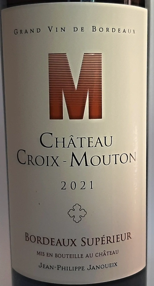 Chateau Croix-Mouton 2021 - AOP Bordeaux Supérieur - Saint-Emilion