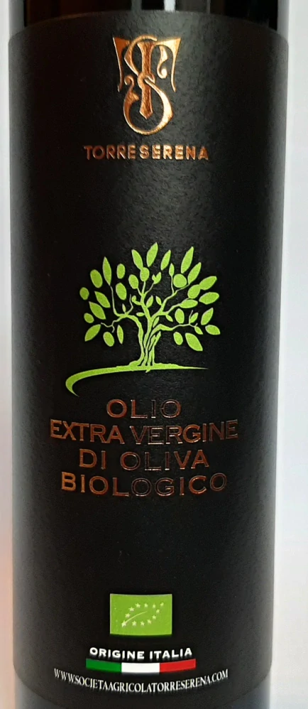 Olive Oil BIOLOGICO Extra Virgine Toscana 0,5 litr - Torre Serena