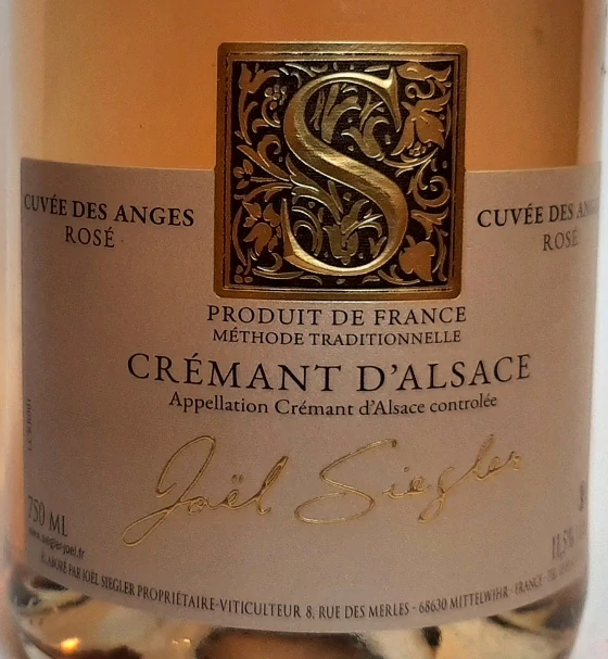 Crémant d´Alsace Brut ROSÉ - Joel Siegler