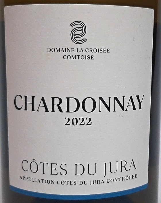 Cotes du Jura Chardonnay 2022 - Domaine La Croisee Comtoise