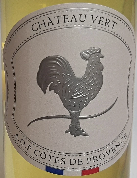 Cuvée Chateau Vert Blanc BIO 2022 AOP Cotes de Provence - Chateau Vert