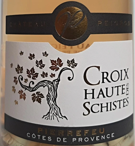 Cuvée Croix Haute des Schistes Rosé BIO 2025 AOP Cotes de Provence Pierrefeu - Chateau Peigros