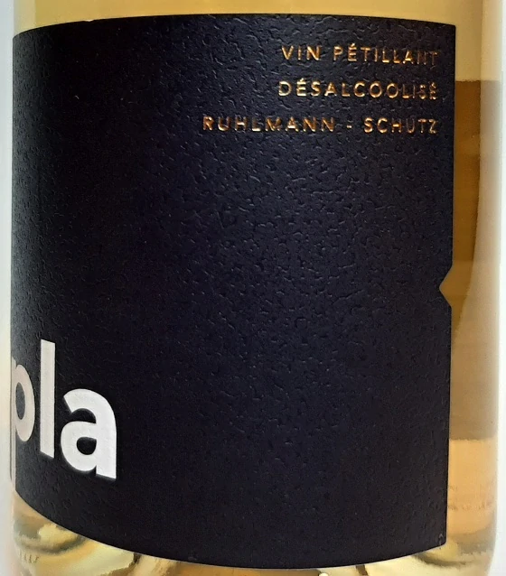 Popla Dealcoholized White Sparkling Wine - Ruhlmann - Schutz