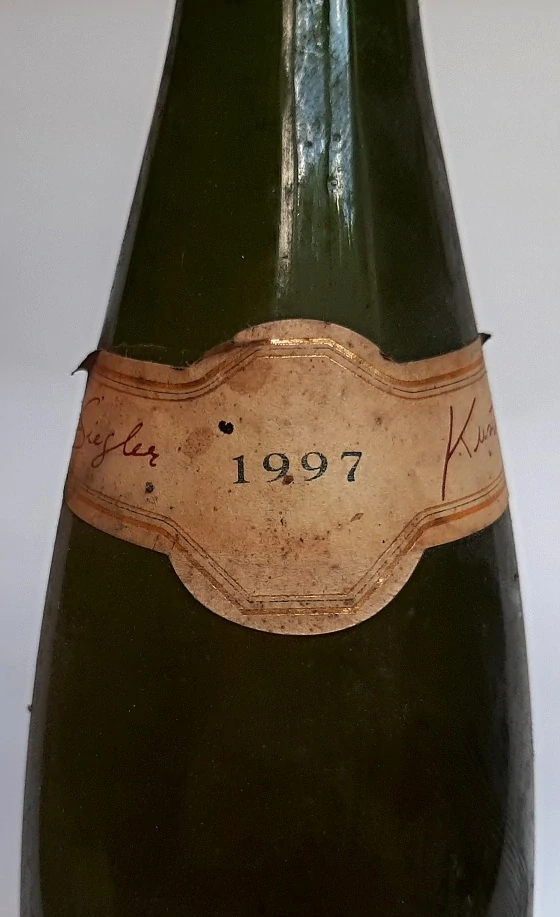 Riesling Cuvée Personnelle 1997 AOC - Joel Siegler-Kuster